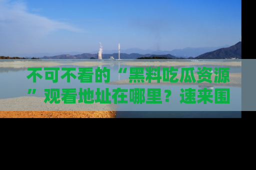 不可不看的“黑料吃瓜资源”观看地址在哪里？速来围观吧！
