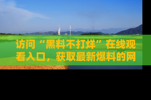 访问“黑料不打烊”在线观看入口，获取最新爆料的网址！