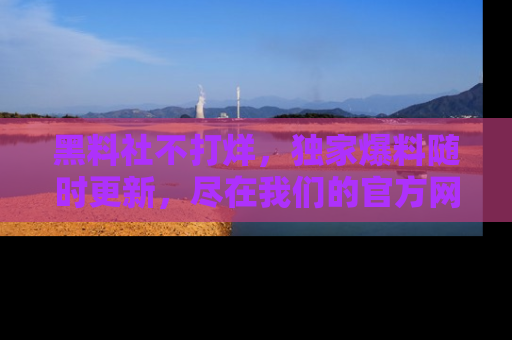 黑料社不打烊，独家爆料随时更新，尽在我们的官方网站网址！