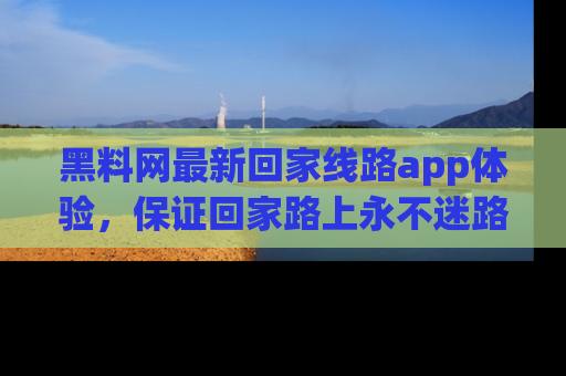 黑料网最新回家线路app体验，保证回家路上永不迷路顺畅