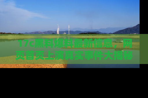 17c黑料爆料最新信息，网页首页上演真实事件大揭秘