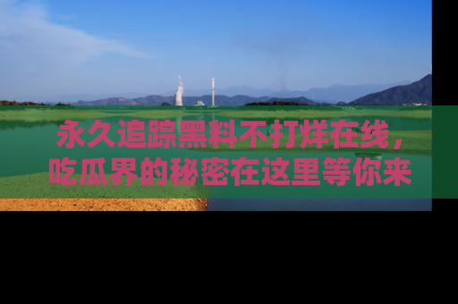 永久追踪黑料不打烊在线，吃瓜界的秘密在这里等你来发现！